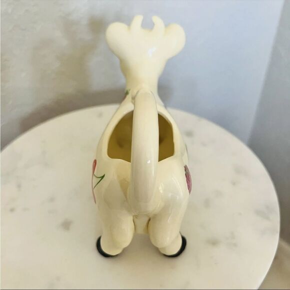 SEBASTIAN MINIATURE LC-013 Jell-O Cow‎ Milk Pitcher (Cereal Creamer 1952), RARE - Picture 4 of 11